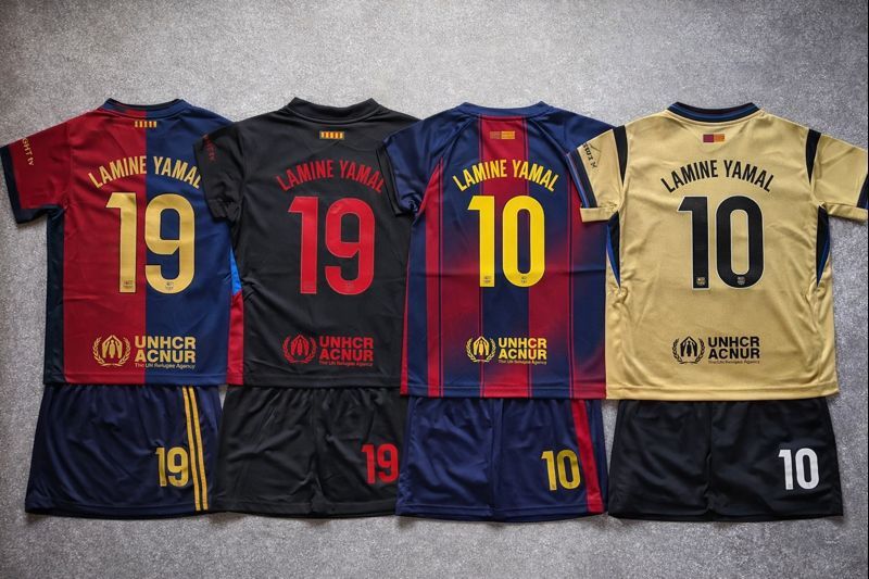 Футбольна форма Ямаль Барселона(115-160 зріст)