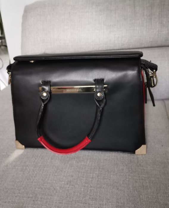 Torebka Monnari czarnoczerwona