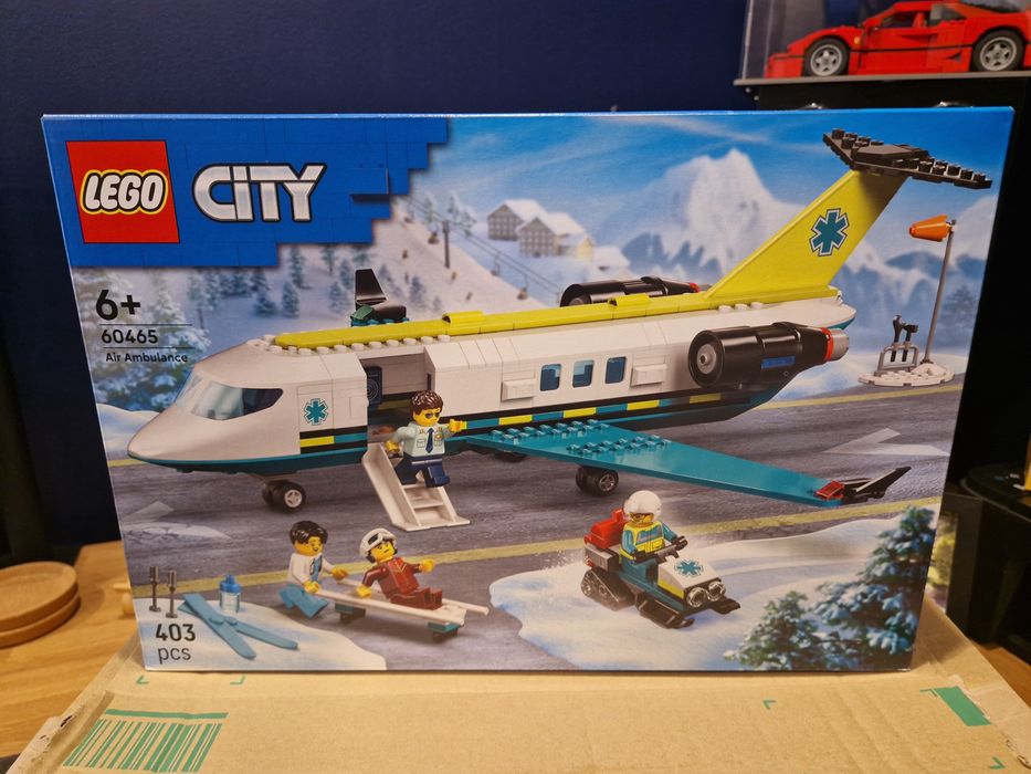 LEGO City 60465 Emergency Air Ambulance Airplane