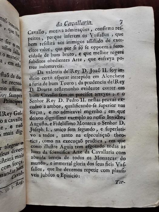 Manejo Real Escola Moderna da Cavallaria da Brida - 1762