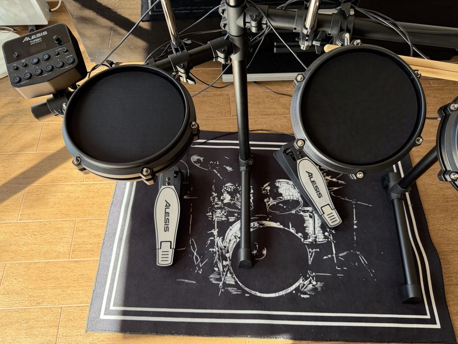 Bateria Eletrónica com 7 peças Alessis