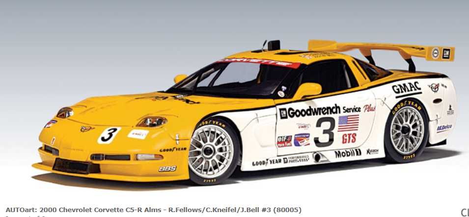Chevrolet Corvette C5-R 1:18 Autoart