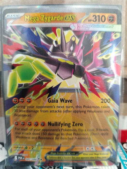 Mega Zygarde + Energy card