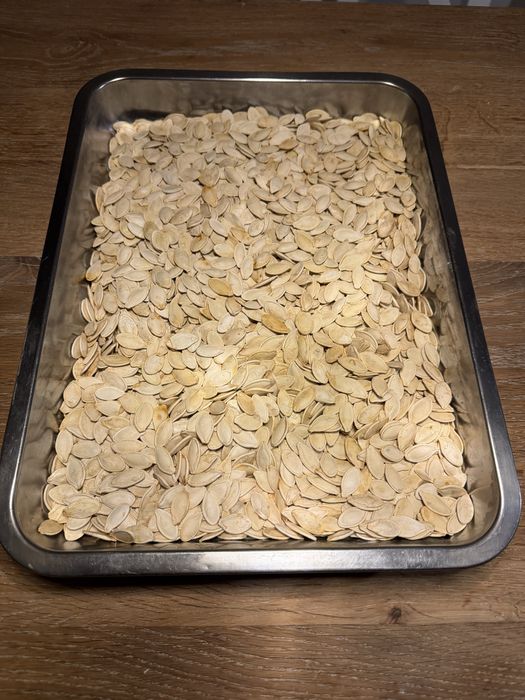 Насіння гарбуза смажене в печі на дровах - від Романа (натуральне)