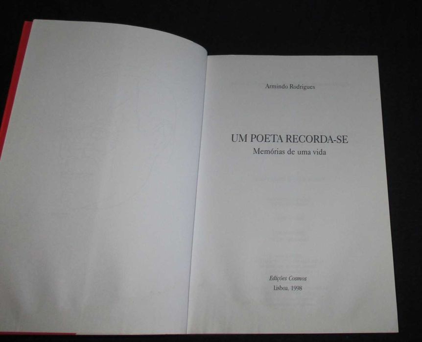 Livro Um Poeta Recorda-se Armindo Rodrigues