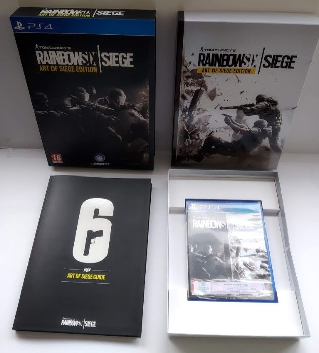 Edição Coleccionador Rainbow Six Siege ART Of SIEGE Edition ps4