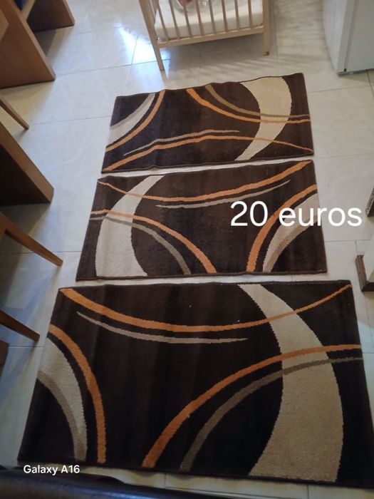 Conjunto 3 tapetes de quarto