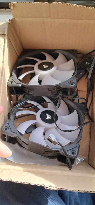 Ventoinhas Corsair SP120 (Azuis) + Controlador