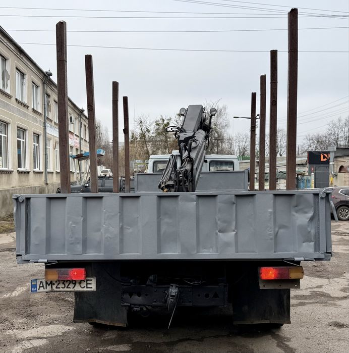 Камаз лісовоз маніпулятор. Робоче авто.