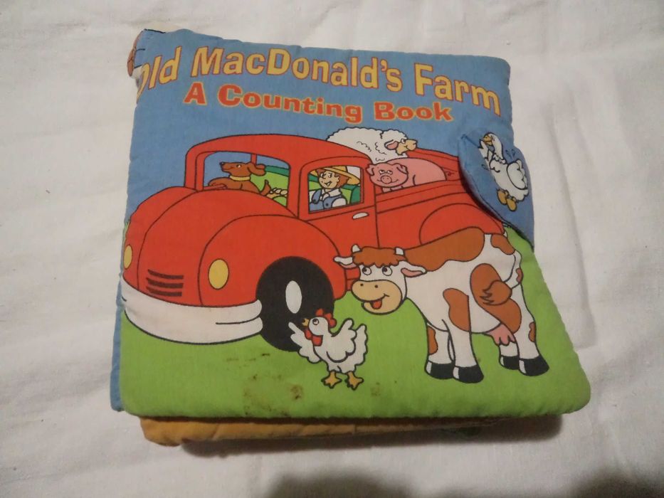 книжка книжечка  развивающая мягкая