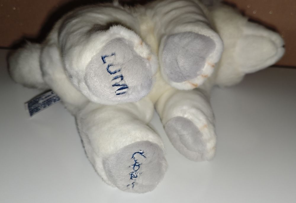 М'яка іграшка собака хаскі Lumi фірма Lapland