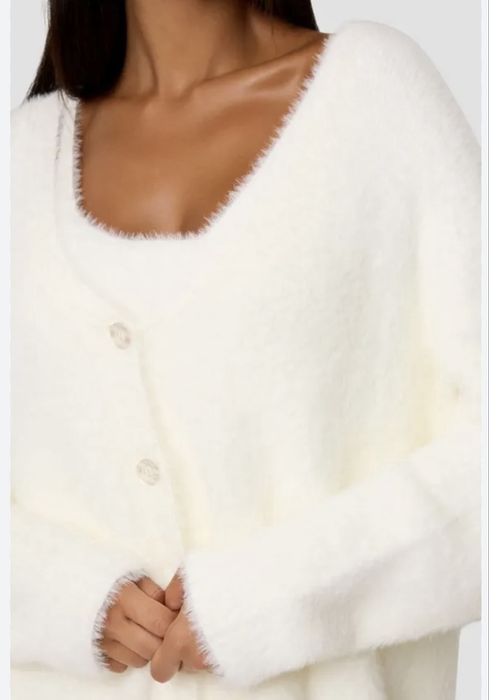 Кардиган білий жіночий