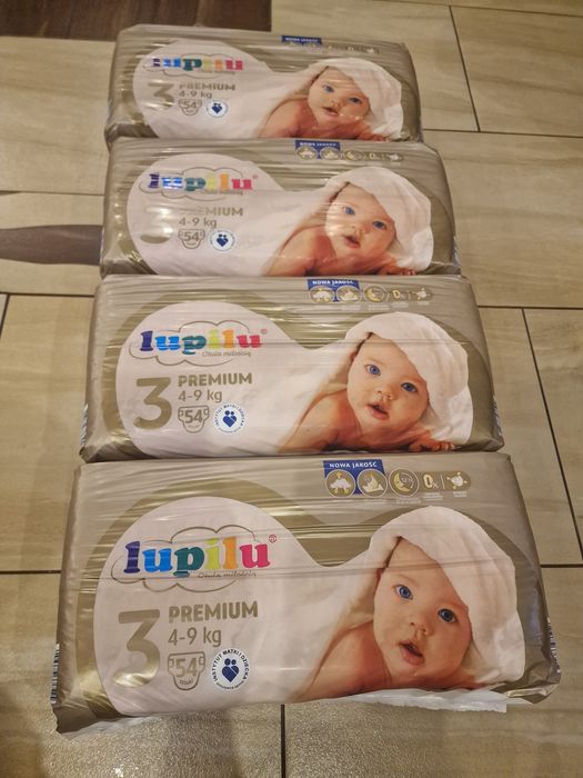 Pampersy lupilu 3  4szt