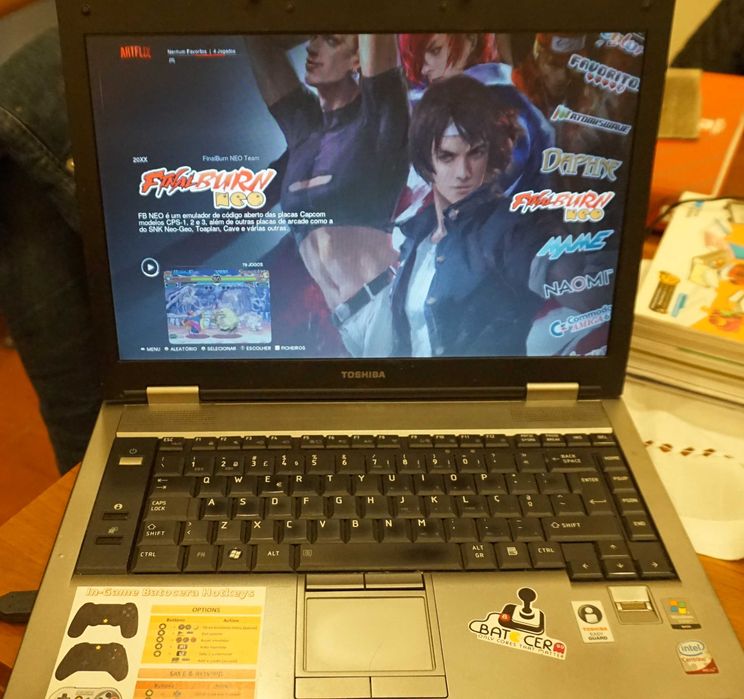 Toshiba Tecra A9 Emulação