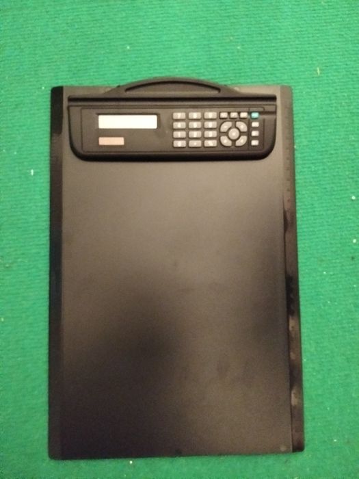 Porta folha com calculadora NOVO