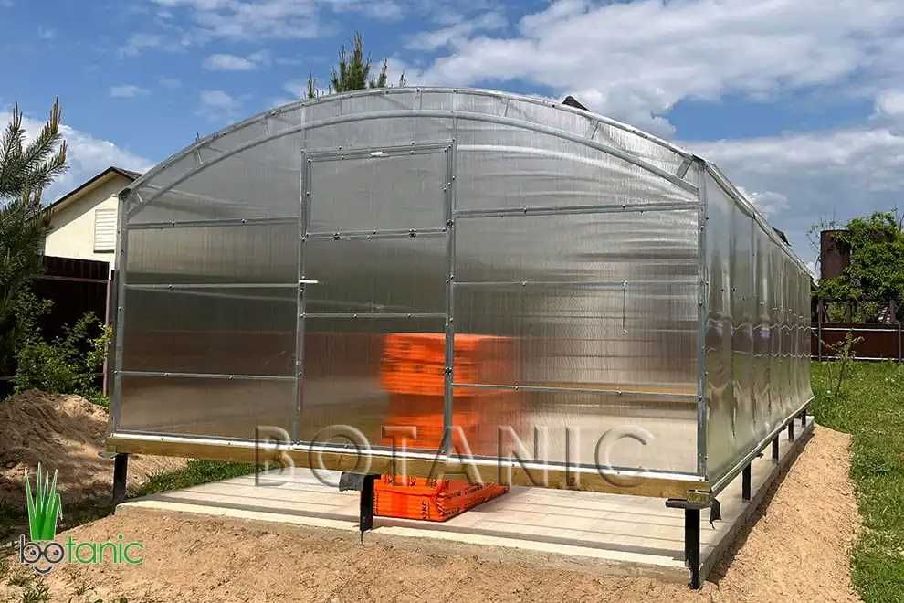 Szklarnia Ogrodowa 4m BOTANIC – Poliwęglan, Stal Ocynk, Całoroczna!