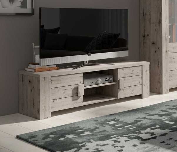Avignone (150x47x48) Dąb wellington Nowe Szafki pod telewizor