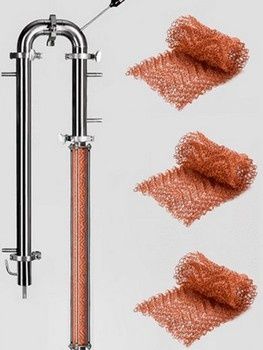 Нассдка панченкова нержавейка медь СПН РПН  4ех нитка