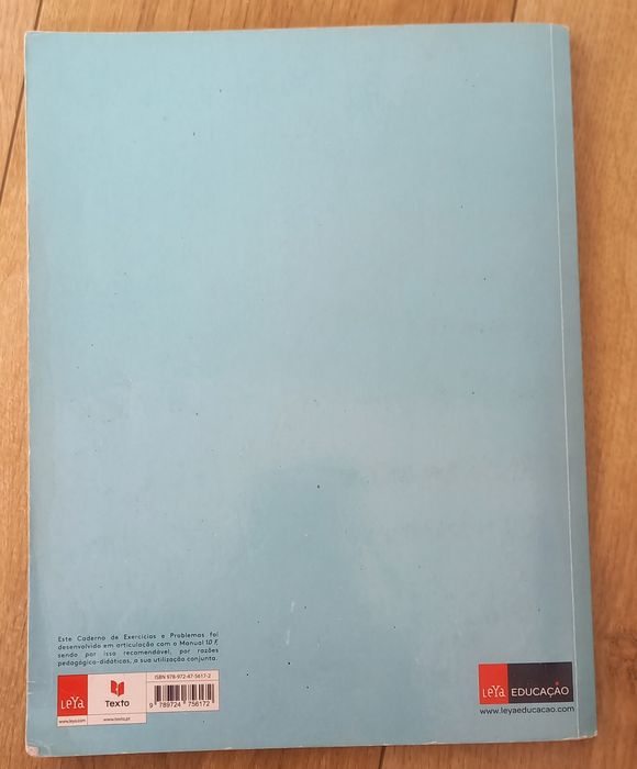 Caderno de Fichas de Física (Física e Química A - 10º ano), usado