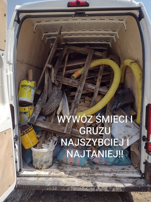 Wywóz Gruzu/Odpadów/Opróżnianie Mieszkań/Najtaniej i Najszybciej ! Małopolska !