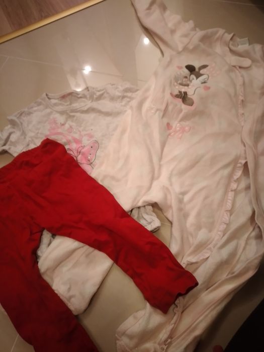 Ubranka r 56-62 dla dziewczynki