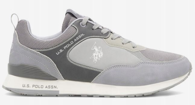 U.s. Polo Assn. Sneakersy Szare Męskie Rozmiar 42