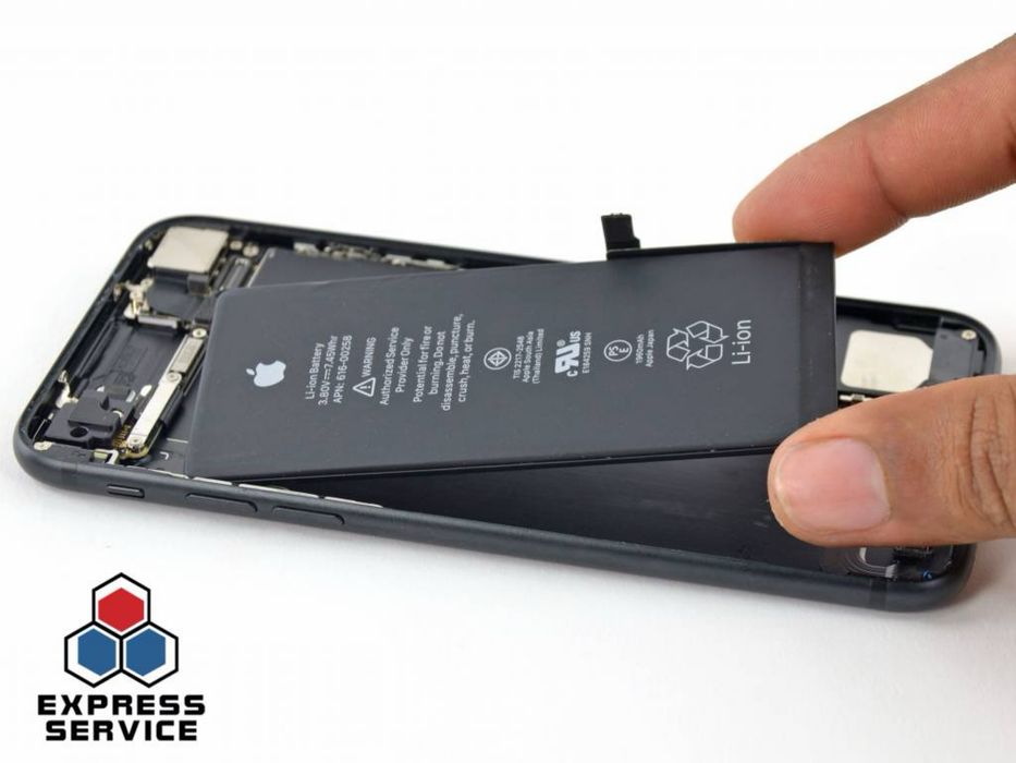 Замена аккумулятора, батареи на iPhone в Одессе. СЦ Express Service