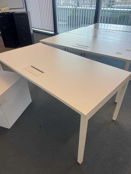 Biurko 160x80 białe stół biurka stoły biuro dom szkoła praca zdalna