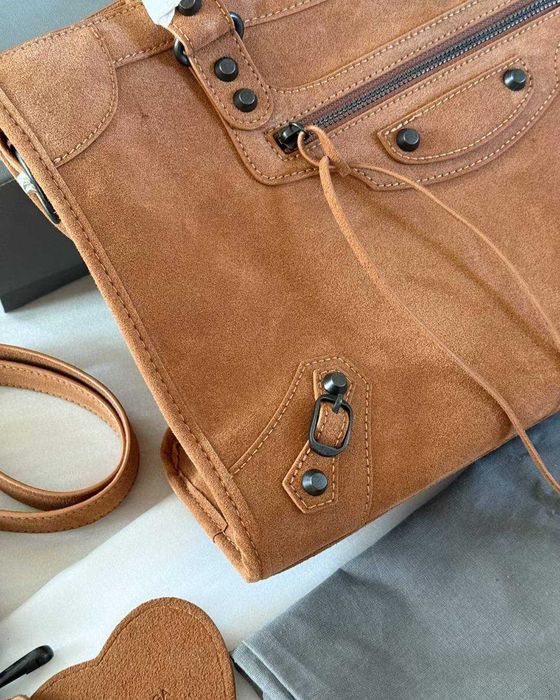 Torebka damska nowa Balenciaga Le city, Skóra 345.24