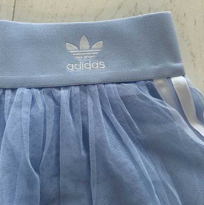 Adidas spódnica tiulowa NIEBIESKA, BŁĘKITNA 34, 36, 38