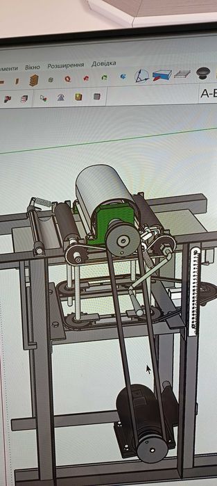 Модель рейсмуса в sketchup