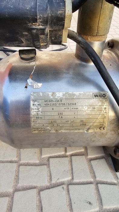Bomba de Agua de Pressão
