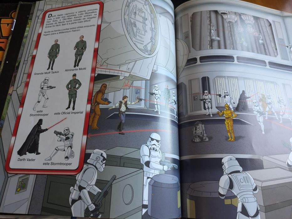 Star Wars procura e descobre