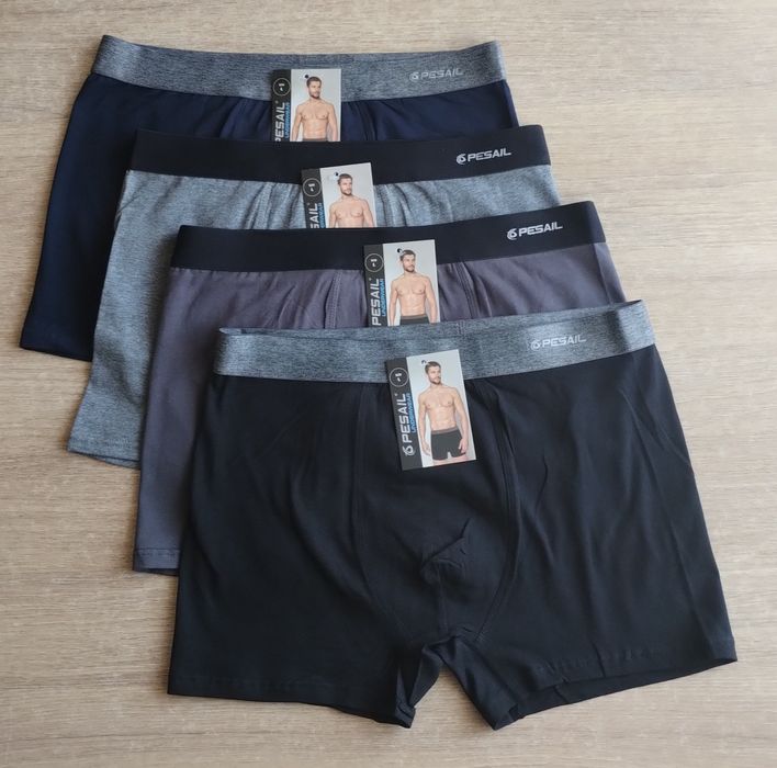 4×męskie bokserki L wygodne, bawełniane