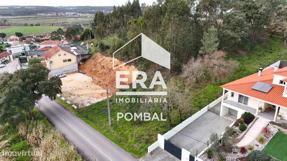 Terreno urbano a apenas 5 de Pombal, com um total de 1123 m2 — Pelariga, Leiria