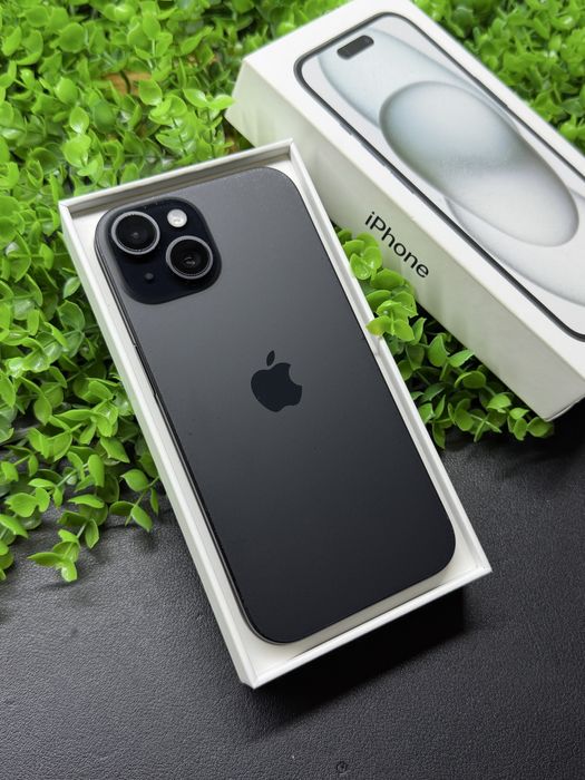 iPhone 15, 128gb, Black (Neverlock) Айфон 15 черный #6409
