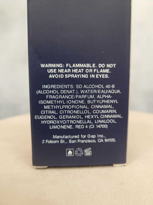 GAP Blue His 50 ml/ 1.7 fl.oz - EDT for man - mega rare