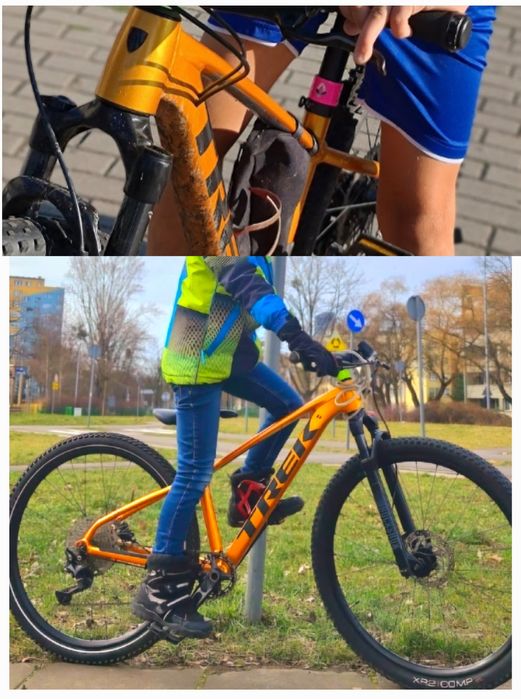 Trek X-Caliber 7 rama XS koła 27 pomarańczowy