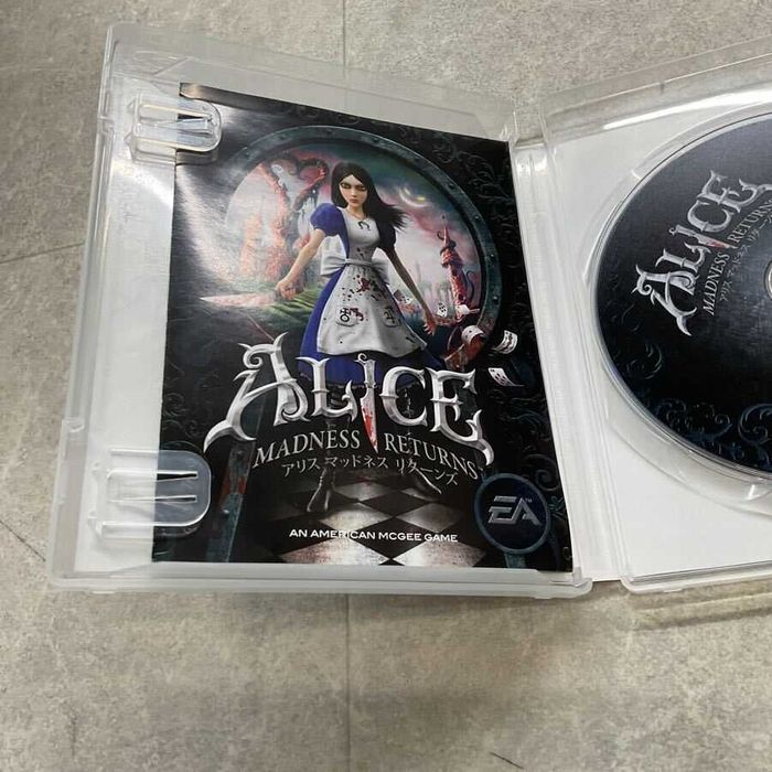 Диск alice madness returns ps3.