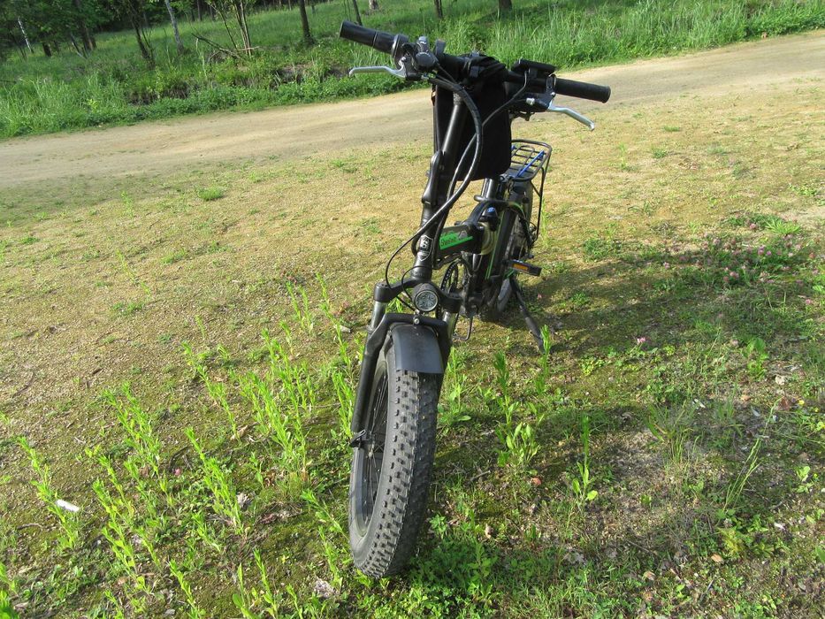 Rower elektryczny składany fatbike