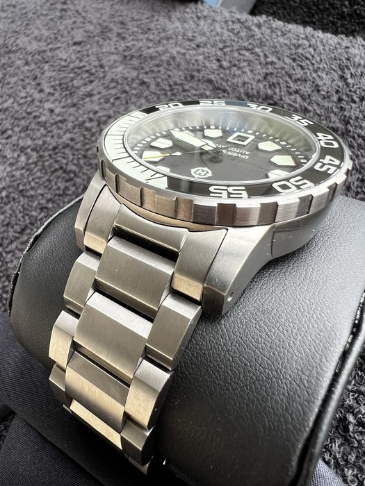 HELM Khuraburi Titanium Automatic 300m (Ref. 06AR3) – Full Set / Tytan / Dodatkowy Pasek HELM / Bez Czekania!