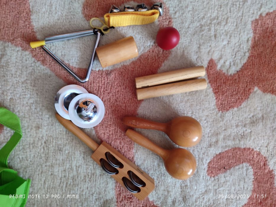 Instrumentos musicais de criança