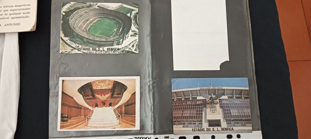 Bilhetes de futebol antigos