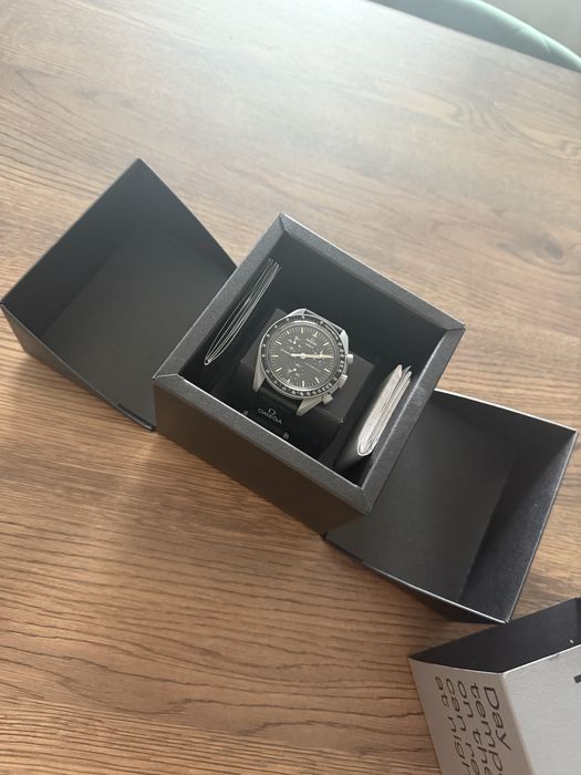 Moonswatch Mission to the Moon Swatch Omega Speedmaster Zegarek