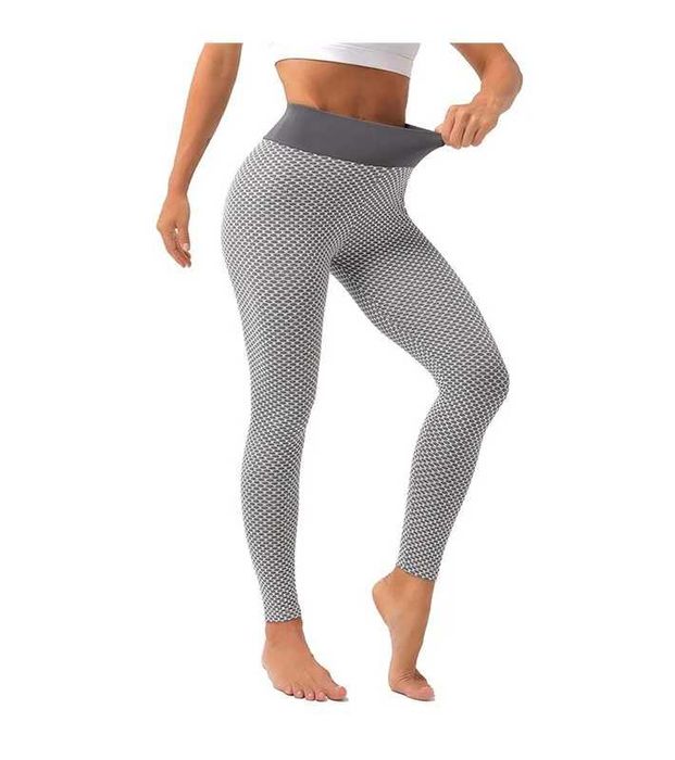 Leggings Desportivas Push-Up, de Cintura Subida