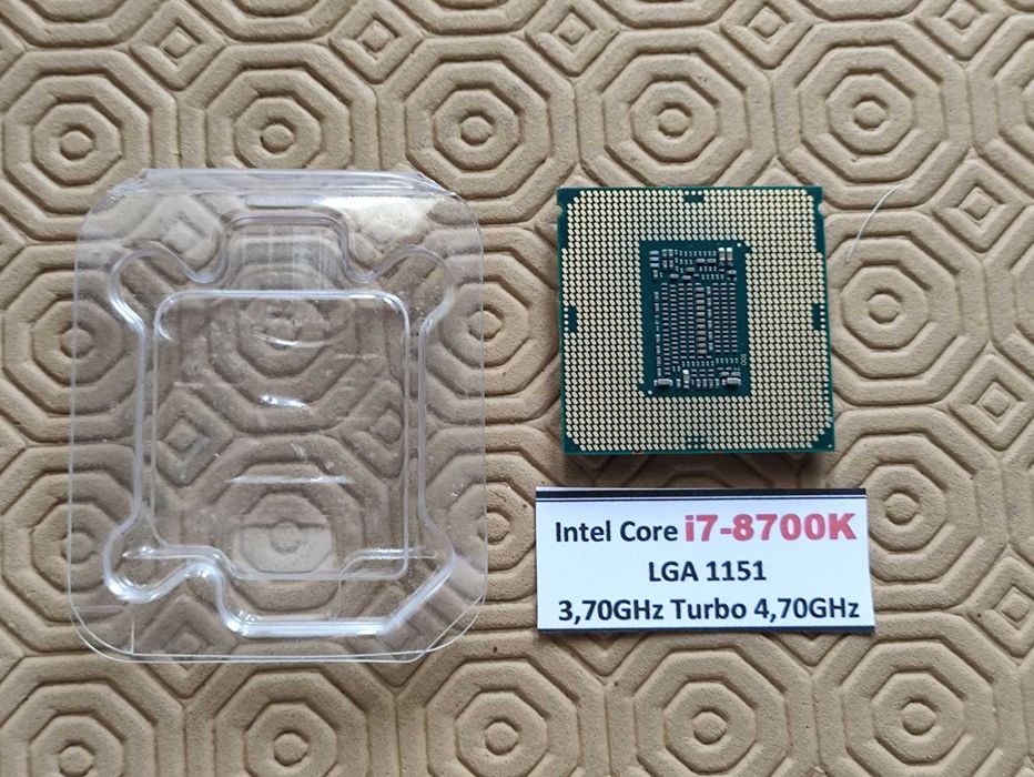 Processadores i7-8700K 3,70Ghz Turbo 4,70Ghz