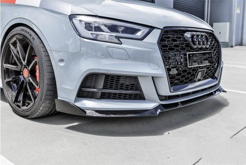 Audi A3 8V Atrapa Chłodnicy Plaster Miodu Grill 16-20 Czarny Połysk