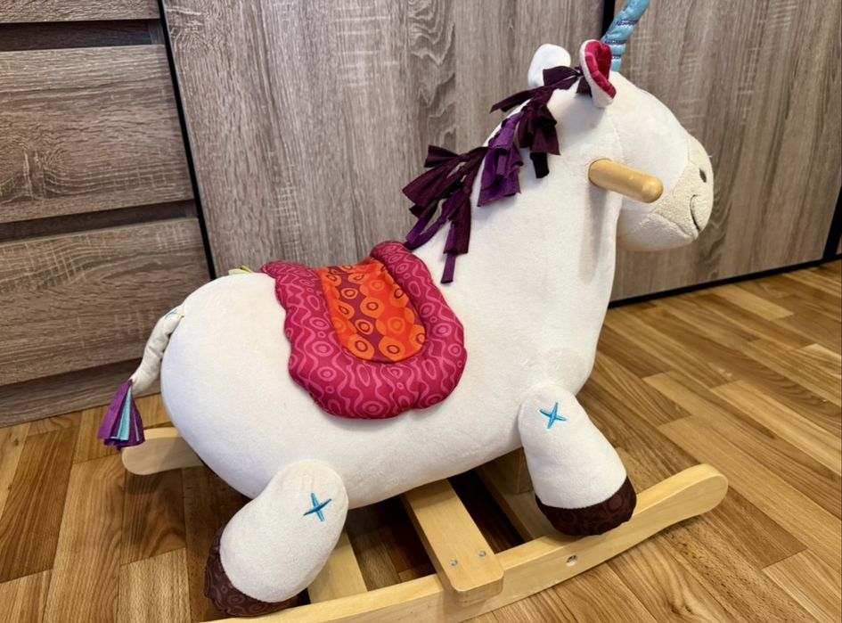 Гойдалка Баттатокачалка Battat серии "Родео" - ЕДИНОРОГ ДИЛЛИ-ДОЛЛИ