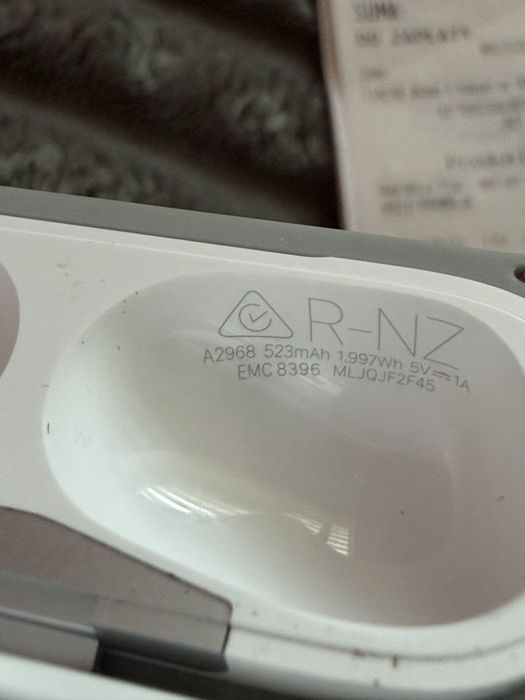 AirPods Pro 2 (USB C) MediaExpert dowód zakupu