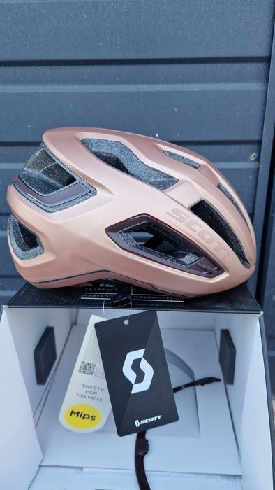 Nowy kask szosowy gravel Scott Arx z system MIPS roz L